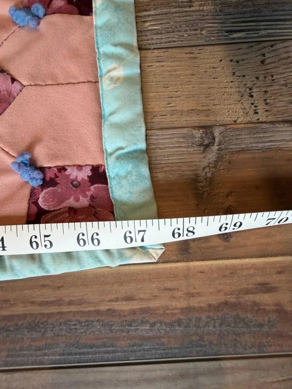 Vintage Hand Stitched Multicolor Patchwork Quilt - Cutter Quilt